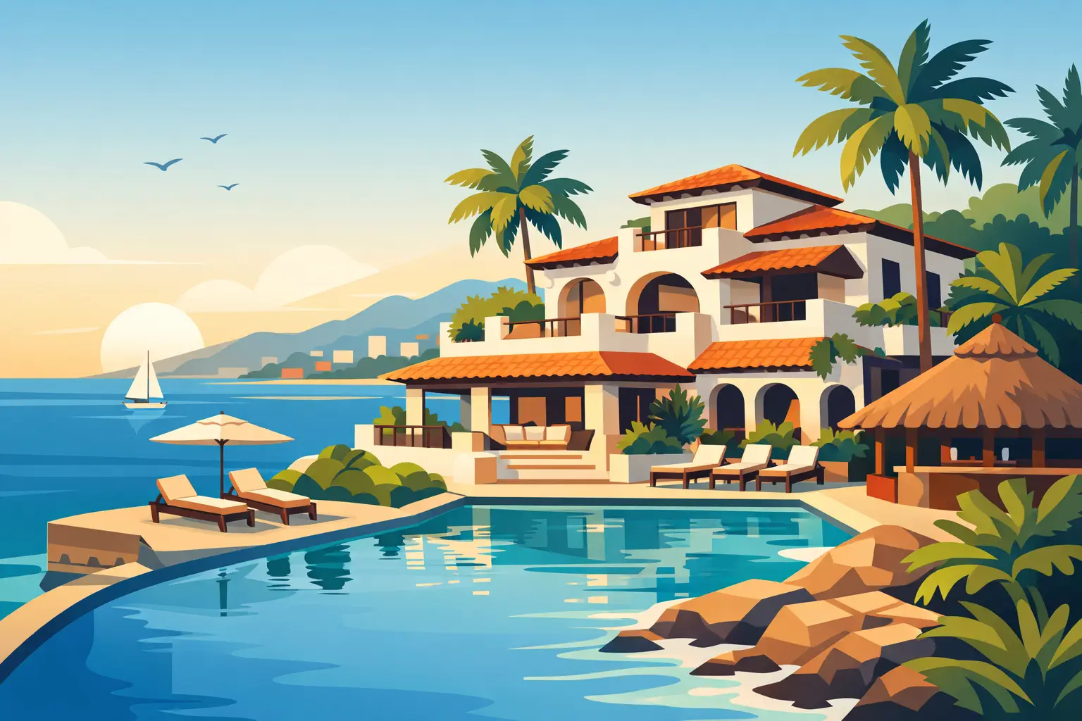 Casa Septiembre 9 Bedroom Puerto Vallarta Rental